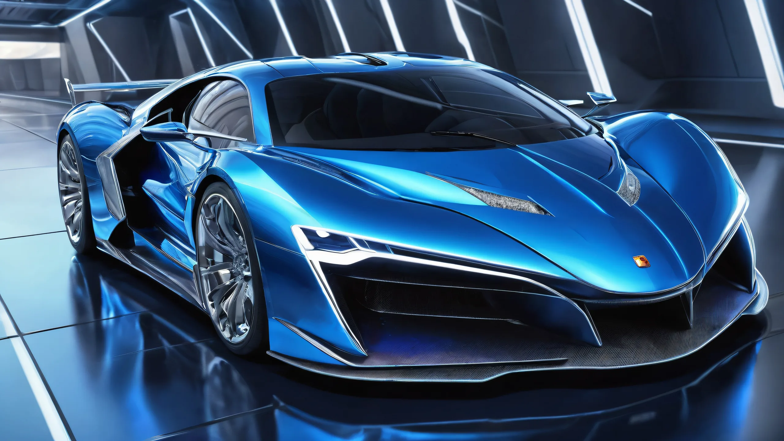 A majestic vehicle shines bright against a pure void on Desktop/PC.