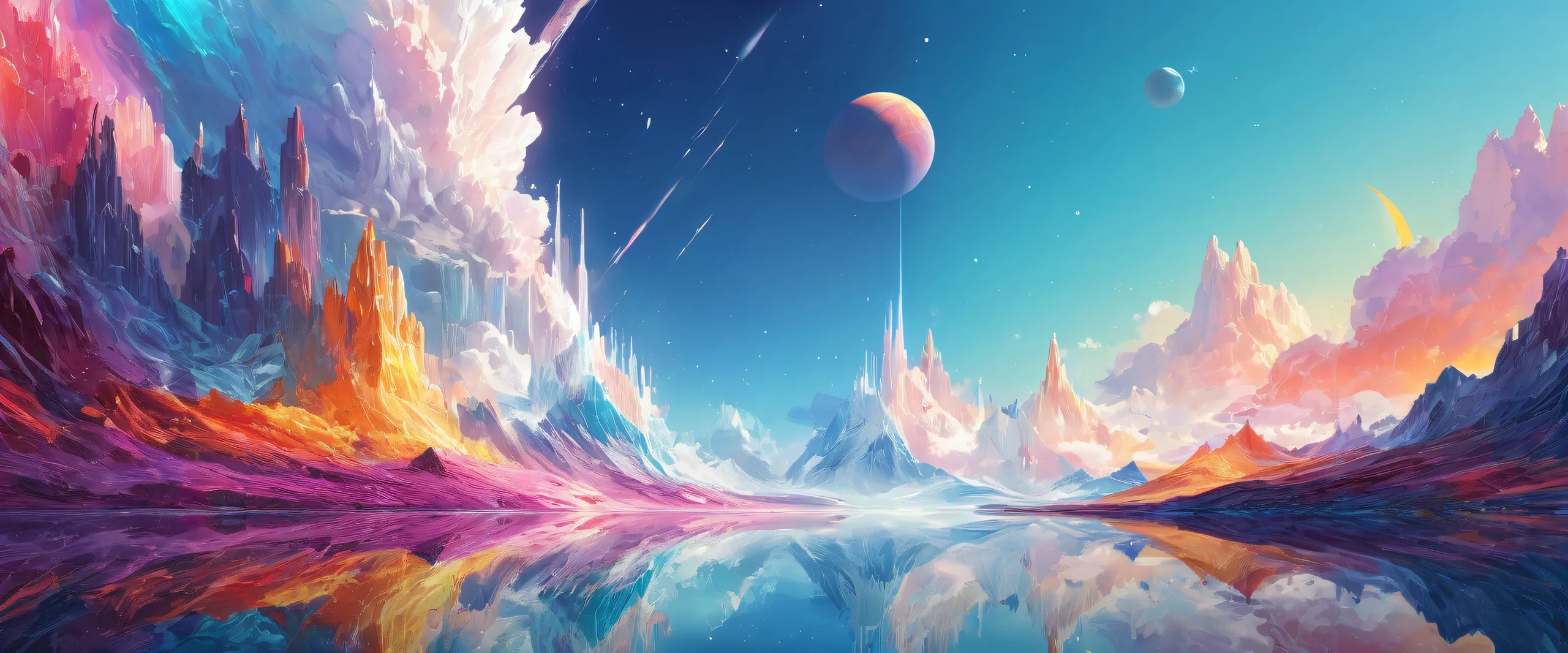 A stunning desktop background of a meeting space with pristine clarity and ethereal lighting, perfect for your Desktop/PC.