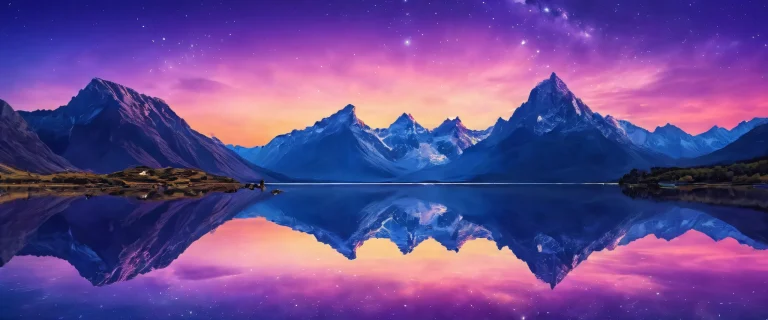 Cosmic desktop background featuring a perfect void and night sky bokeh on a clean and pristine digital canvas for Desktop/PC use.