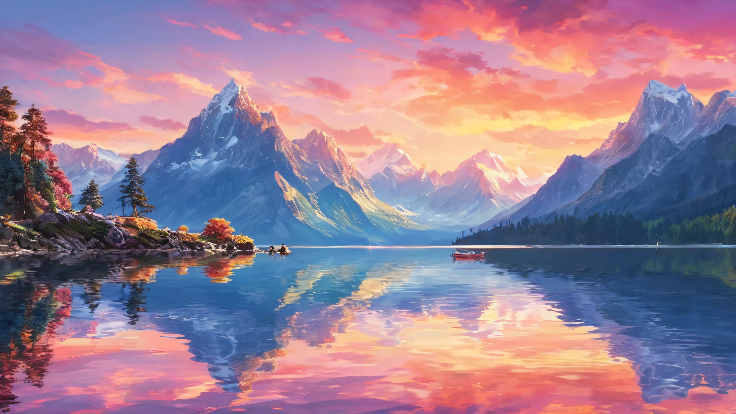 Breathtaking desktop wallpaper of a pristine void with radiant lighting and stunning visual impact for your Desktop/PC.