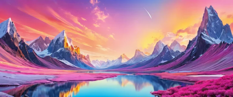 A serene desktop scene featuring a monitor set against a vast pure void, perfect for a PC or desktop display.