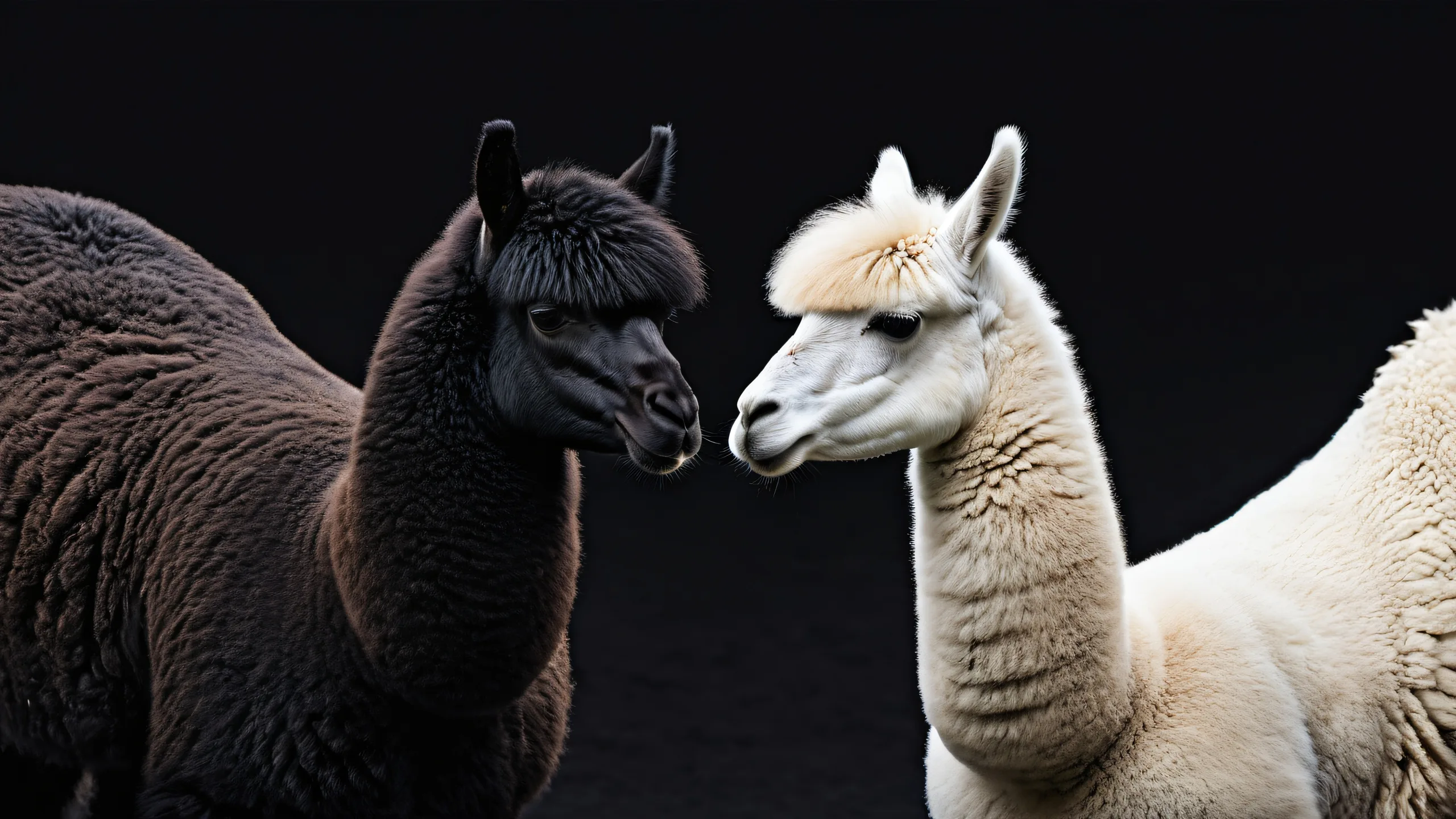 A stunning desktop image of a vast pure void with sleek dark mode aesthetic for PC or Desktop.