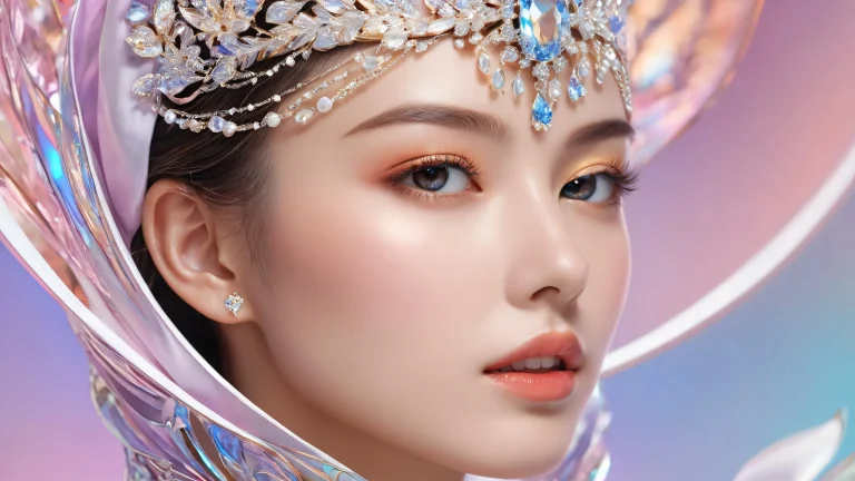 A serene and breathtaking desktop scene for PC/ Desktop use. A vast pure void with radiant colors, ray traced reflections, and pristine clarity.