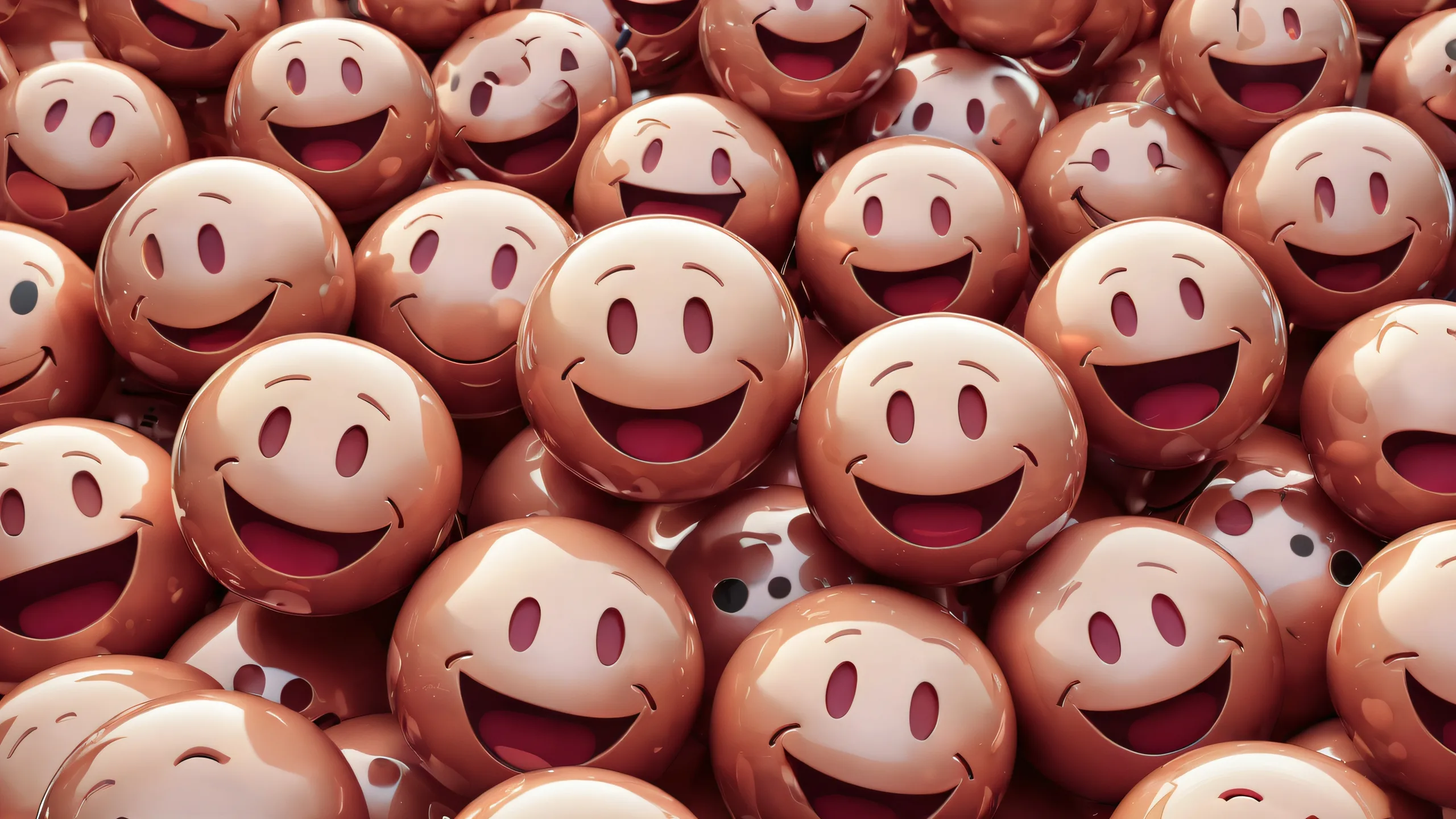 Ethereal Oasis of Radiance 4K UHD Wallpaper A breathtaking desktop image featuring an iconic emoticon set against a vast, pure void on a PC or Desktop. Ethereal lighting and radiant colors create a stunning visual impact.