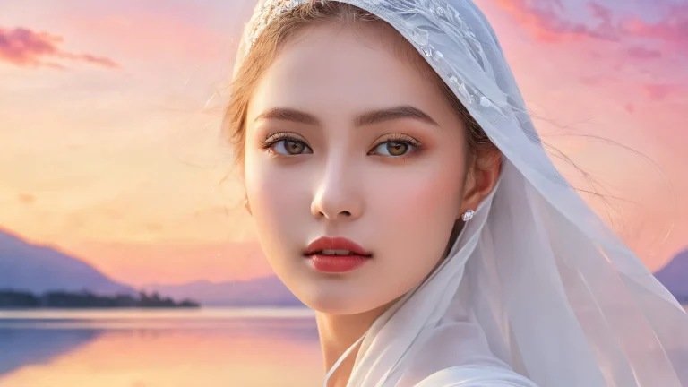 A breathtaking portrait desktop wallpaper featuring a serene outdoors setting with a perfectly clean vast pure void, ideal for your Desktop/PC.