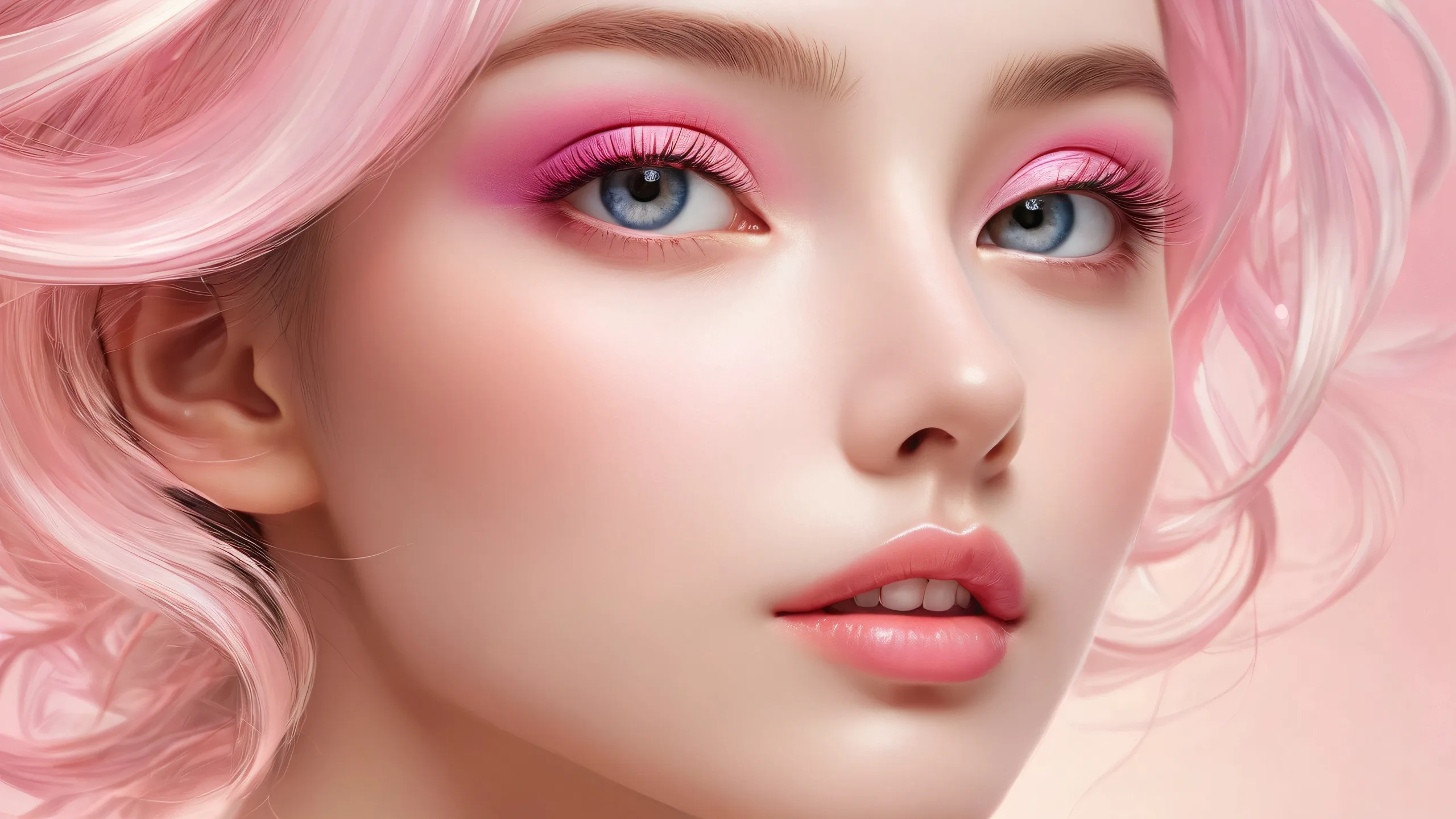 Beautiful desktop wallpaper with a perfectly clean void background, ideal for any Desktop/PC setup.