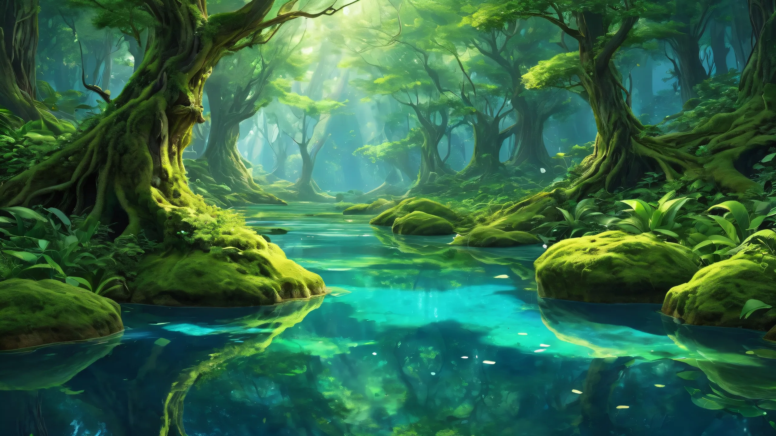 A serene and breathtaking desktop scene featuring a vast pure void with extreme depth of field, perfect for your PC or Desktop/PC setup.