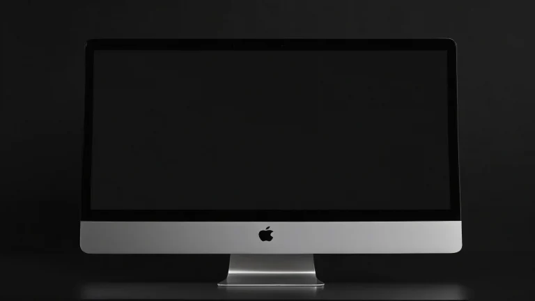 A serene and captivating digital artwork for desktop use, perfect for those who desire a deep connection with their computer, showcasing a stunning void on a sleek dark mode background.