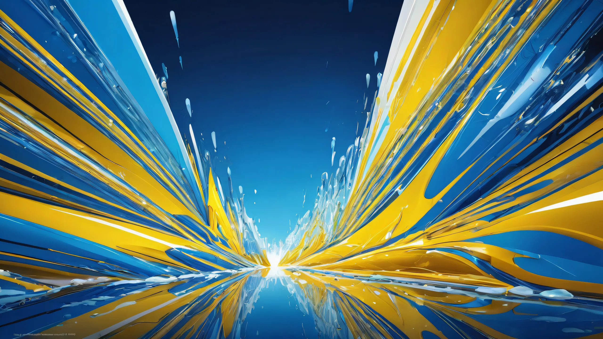 A stunning desktop wallpaper featuring a vast pure void with radiant light, perfect for your Desktop/PC.