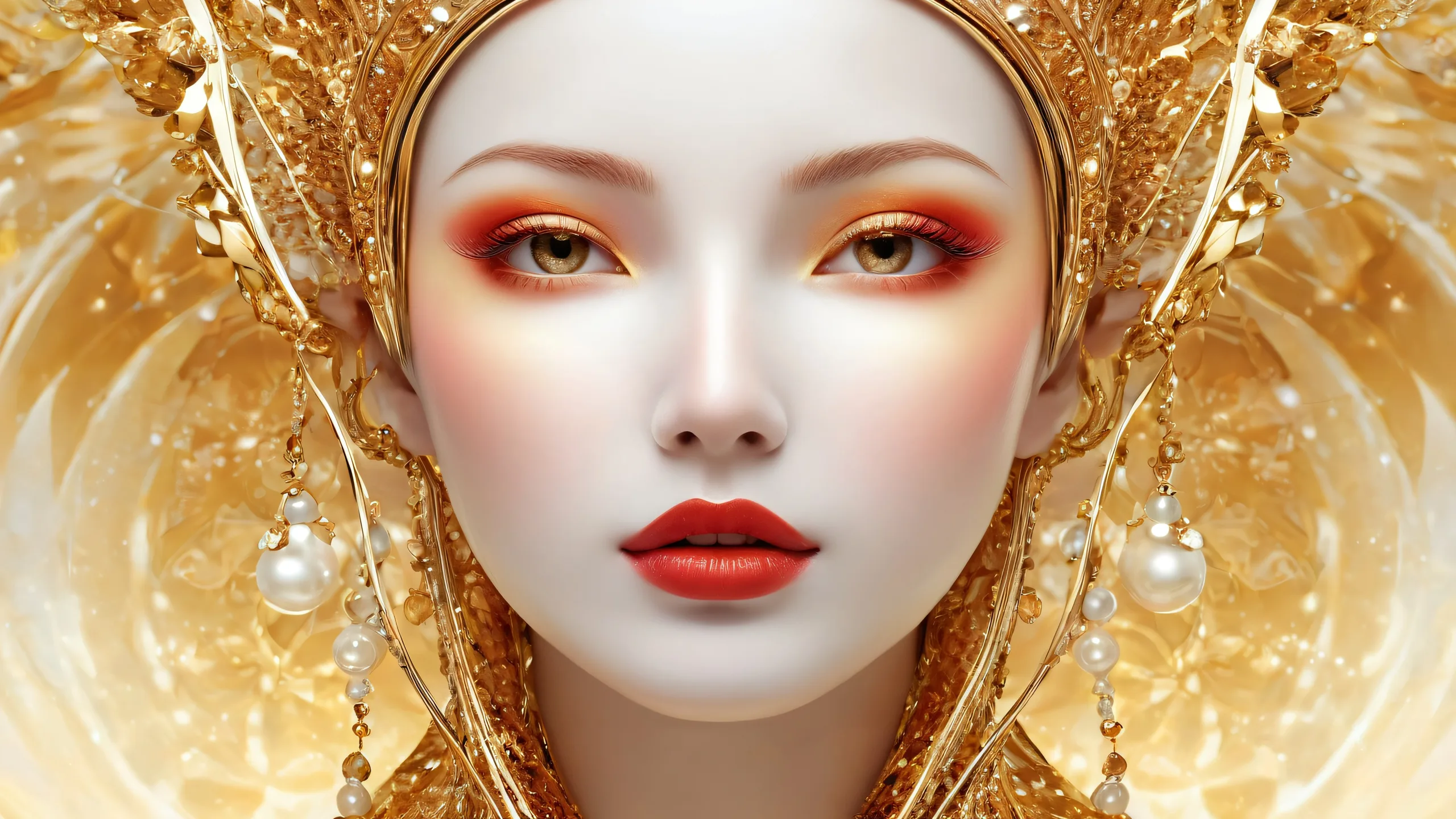 Breathtaking desktop wallpaper featuring a perfectly clean void with subtle mystical energies for your Desktop/PC.