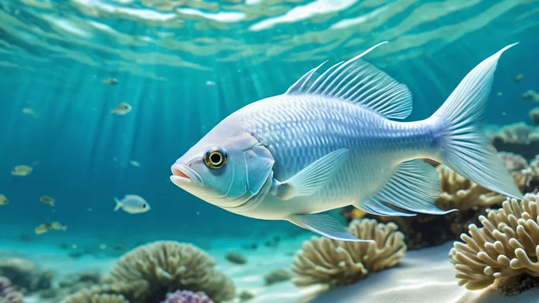 A breathtaking underwater scene for your desktop/pc, featuring ethereal lighting and radiant colors.