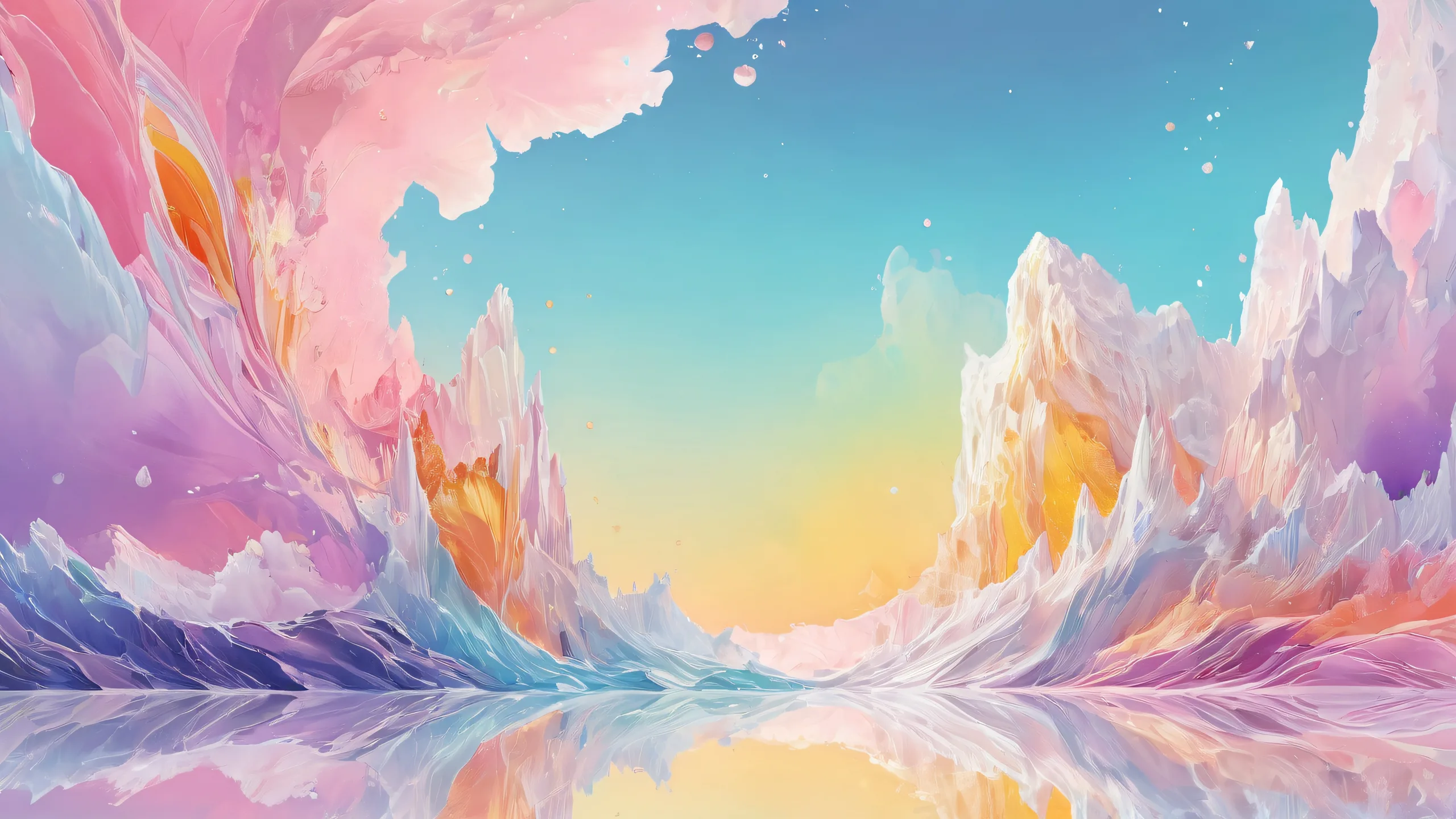 Beautiful desktop wallpaper of a vast pure void with subtle paper texture and ethereal lighting, suitable for Desktop/PC.