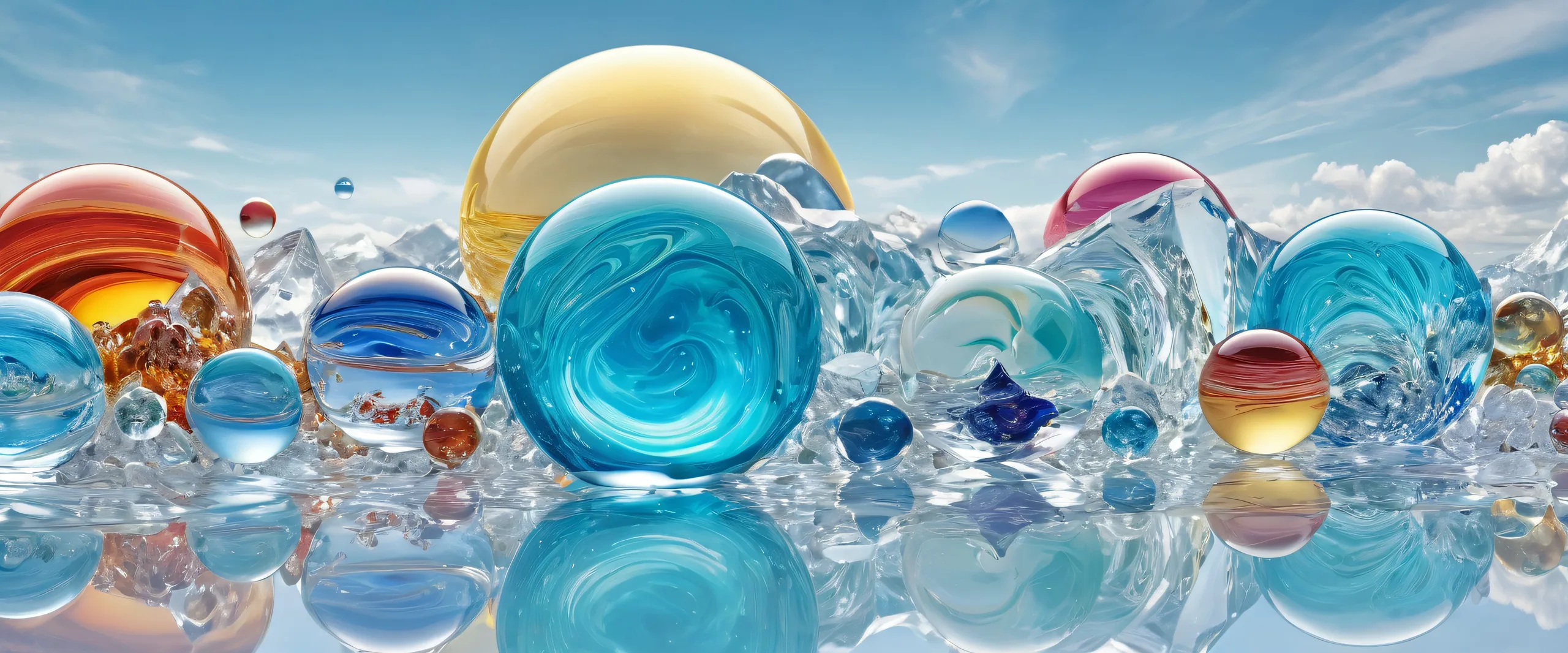 Serene aquatic desktop scene for Desktop/PC with vibrant colors and details.