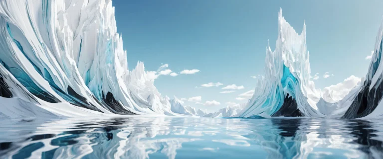 Breathtaking desktop wallpaper of a vast pure void with radiant lighting and brilliant colors for your PC or Desktop.