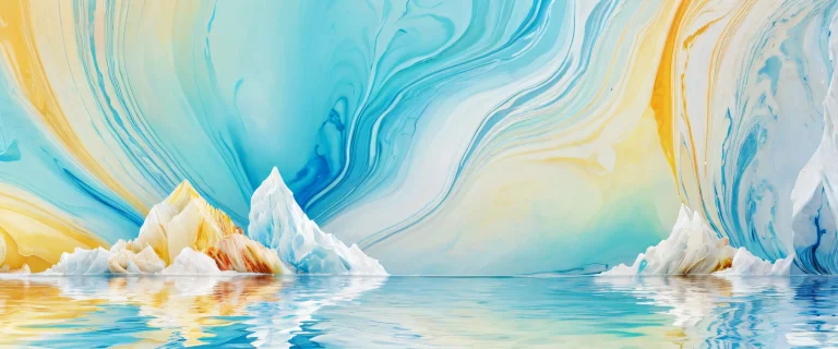 A breathtaking desktop wallpaper featuring a vast pure void with subtle ripples and gemstones, perfect for Desktop/PC.