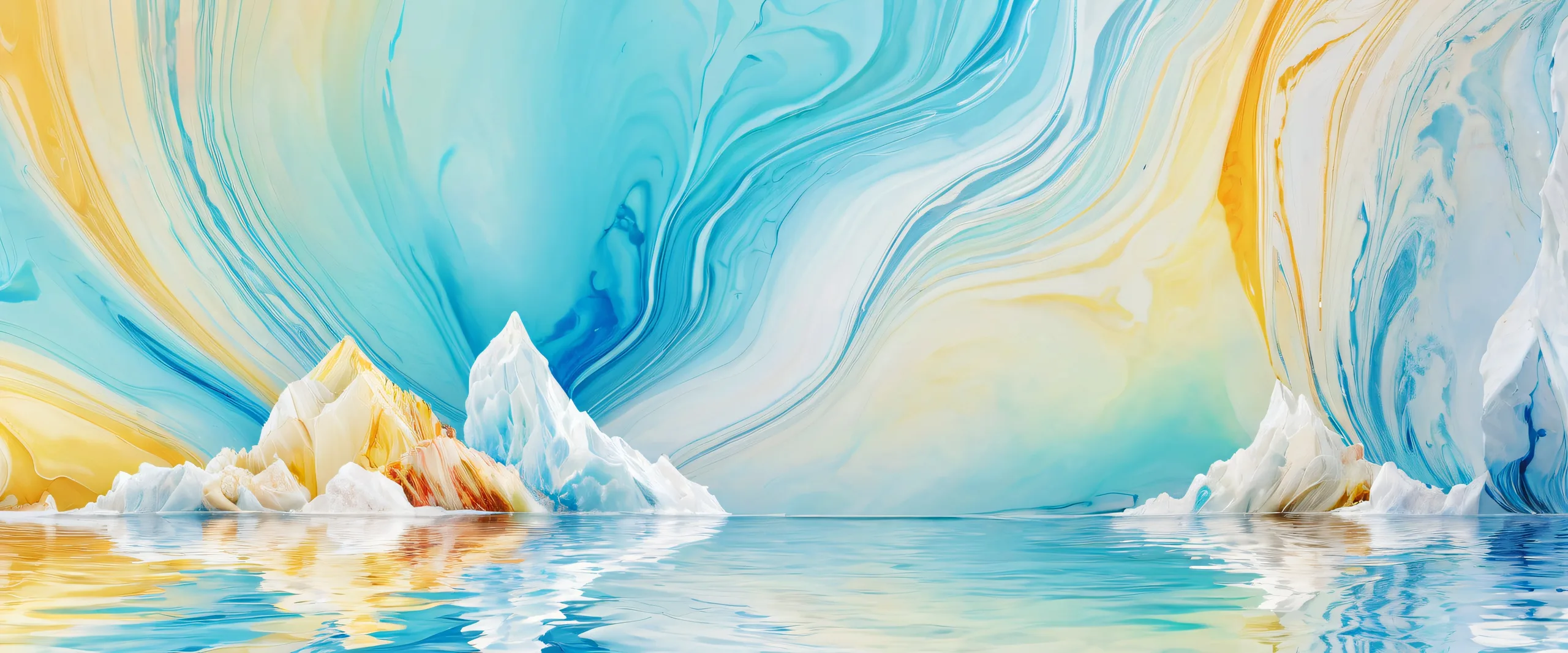 A breathtaking desktop wallpaper featuring a vast pure void with subtle ripples and gemstones, perfect for Desktop/PC.