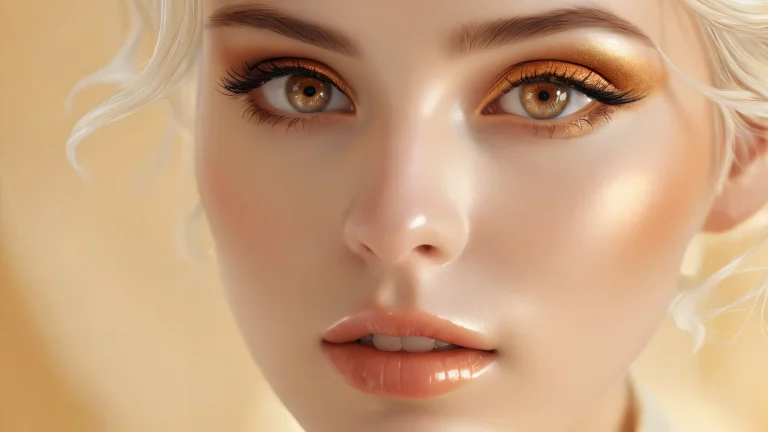 A breathtakingly beautiful desktop wallpaper featuring an endless expanse of pristine void with ethereal lighting and radiant colors, perfect for your Desktop/PC.