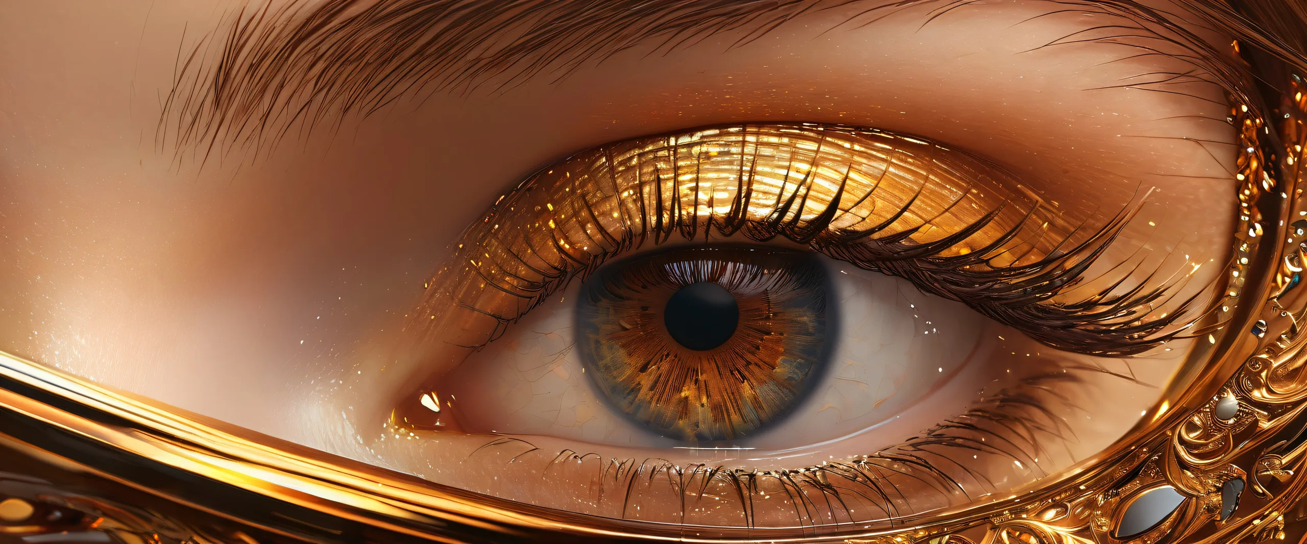 Stunning fantasy desktop scene of a pure void with intricate details and radiant colors, suitable for a Desktop/PC.