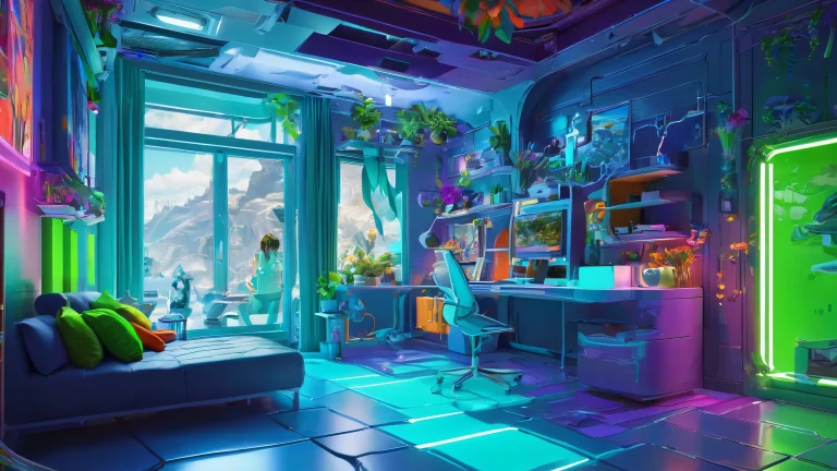 A breathtakingly beautiful void desktop wallpaper for your PC or Desktop, with radiant colors and pristine clarity.