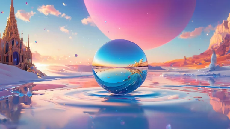 A breathtakingly beautiful desktop wallpaper of a perfectly clean vast pure void with extreme depth of field, ideal for PC or Desktop setup.