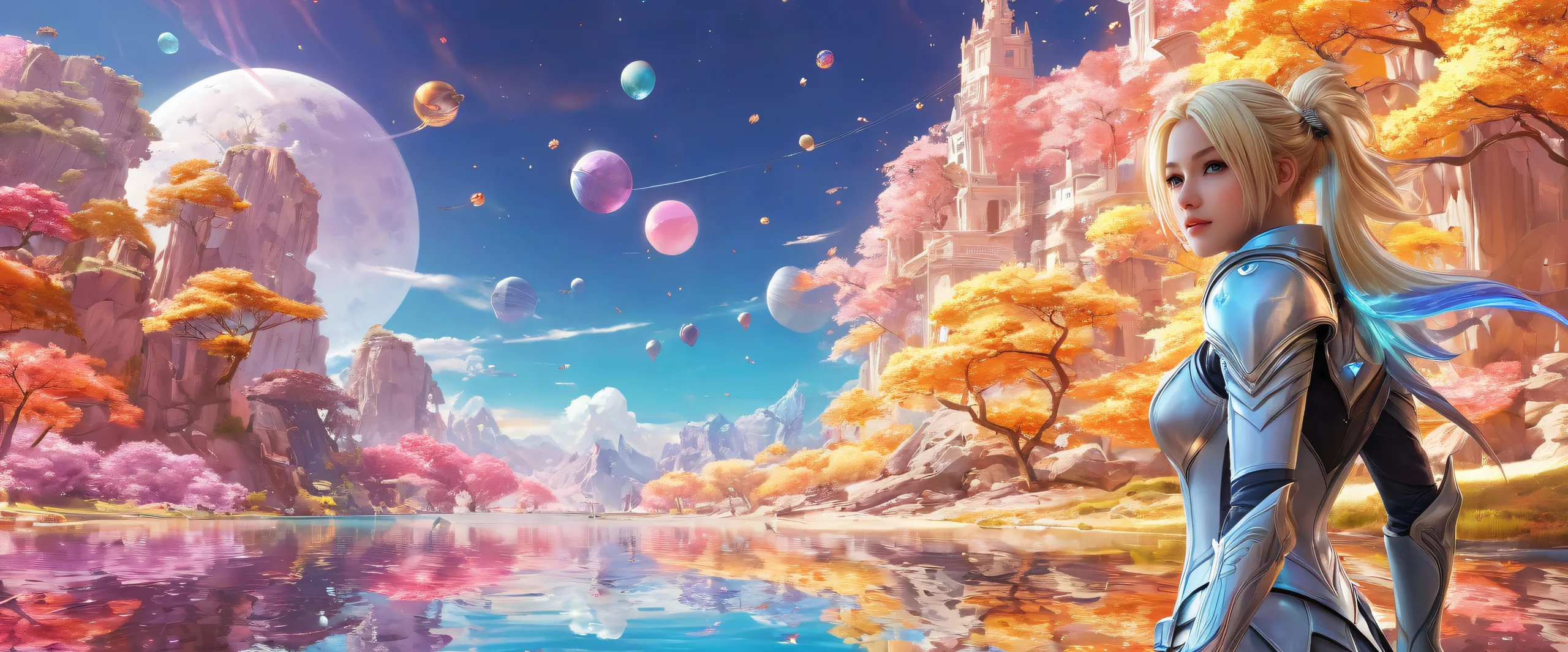Epic Ethereal Odyssey in Radiant Void Desktop Wallpaperparfait pour ordinateur de bureau/PC Breathtaking desktop wallpaper of VideoGameCharacters set against a vast pure void with extreme depth of field and ethereal lighting, perfect for Desktop/PC.