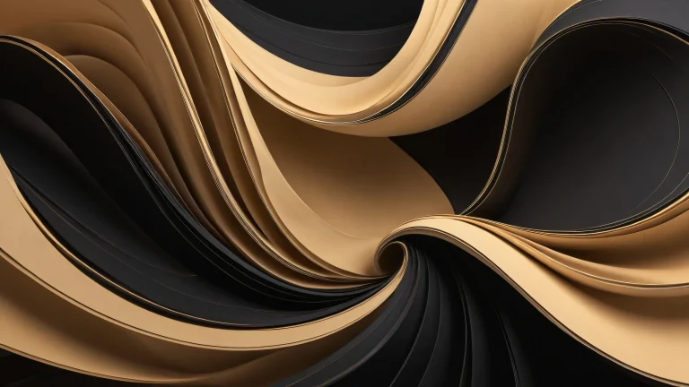 A dramatic desktop scene of outlaws set against a vast, pure void with a black background and aged beige paper sheet on a Desktop/PC.