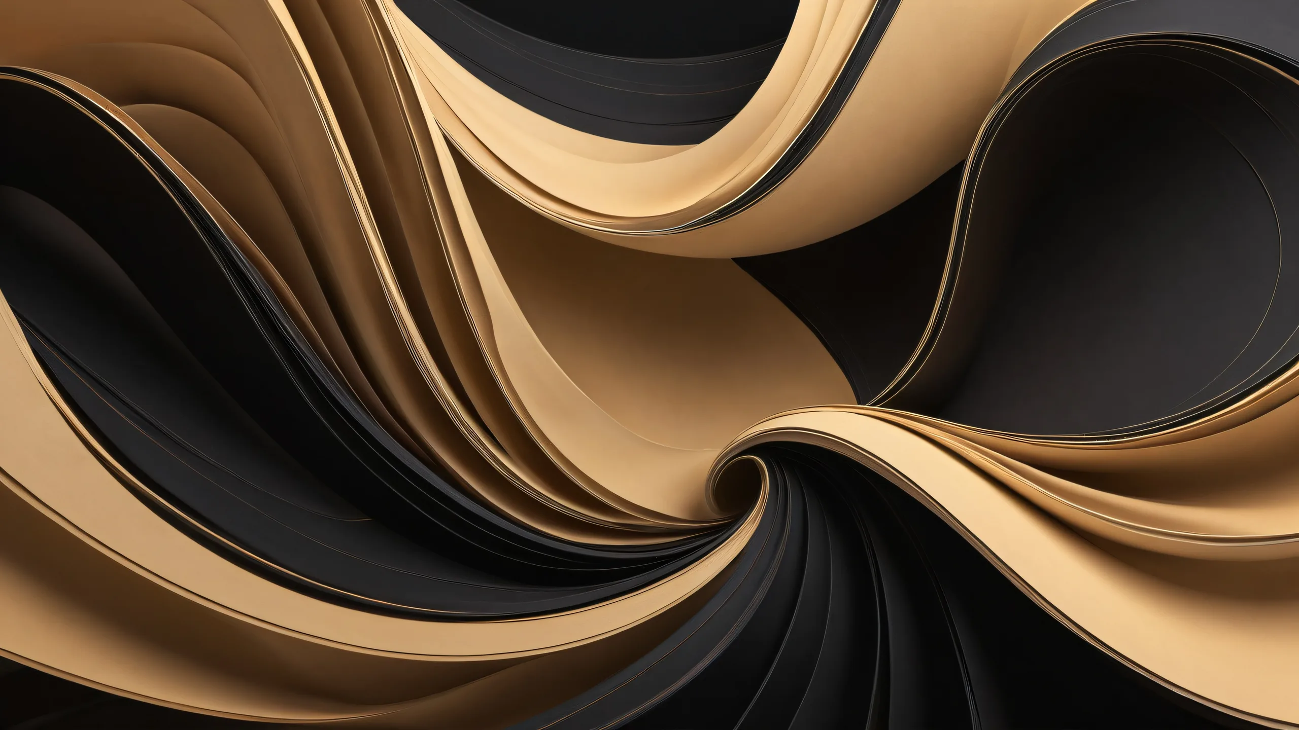 A dramatic desktop scene of outlaws set against a vast, pure void with a black background and aged beige paper sheet on a Desktop/PC.