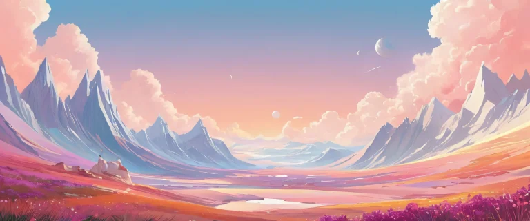 Centered composition of a vast pure void with subtle natural shadows, perfect for Desktop/PC screens