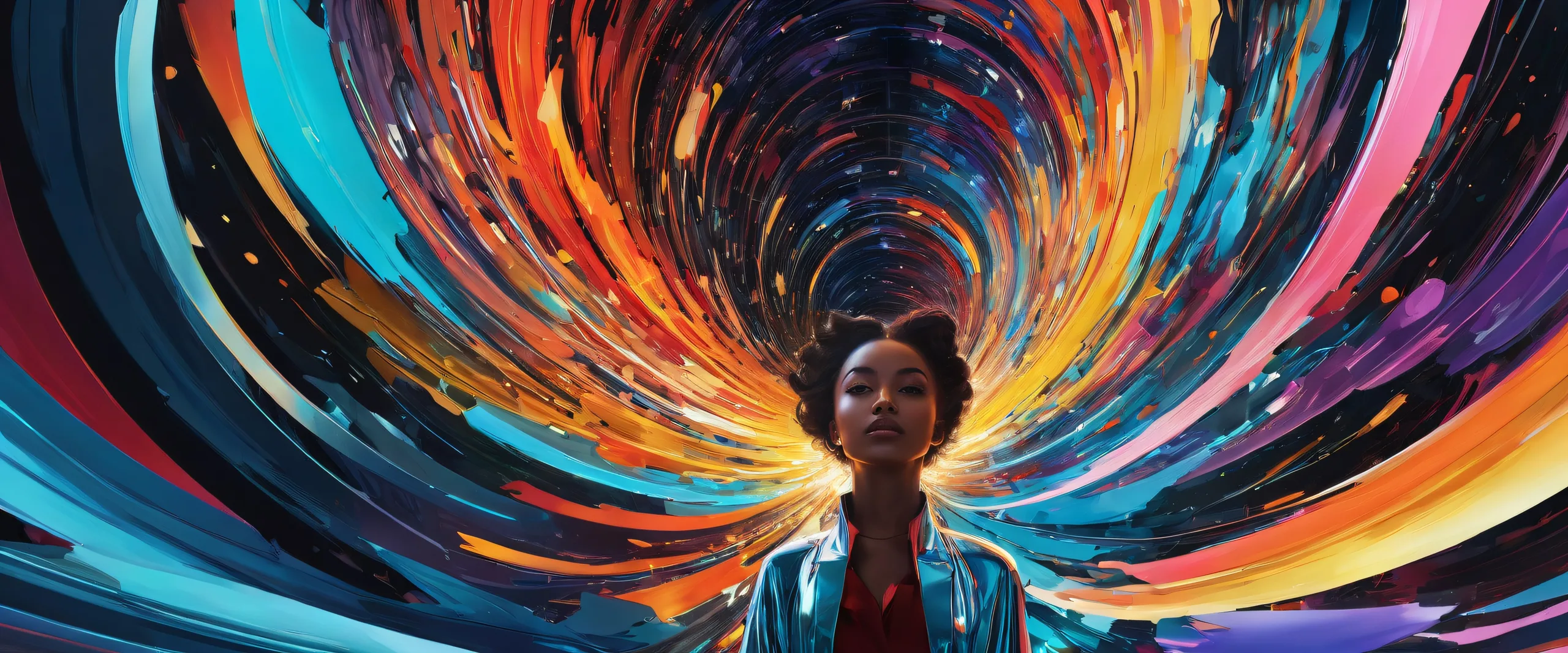 A stunning desktop wallpaper featuring portraits against a pure void background. Perfect for PC or Desktop.