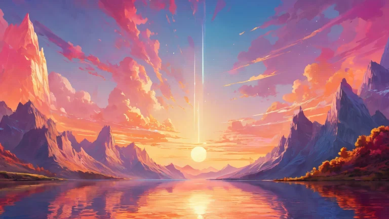 A stunning desktop background featuring an ethereal void on a horizontal screen for PCs and Desktops.
