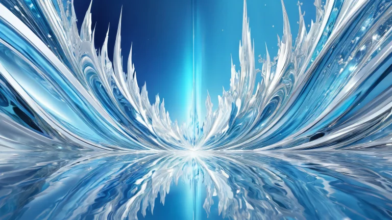 Vibrant desktop background featuring ethereal lighting and radiant colors for PC or Desktop