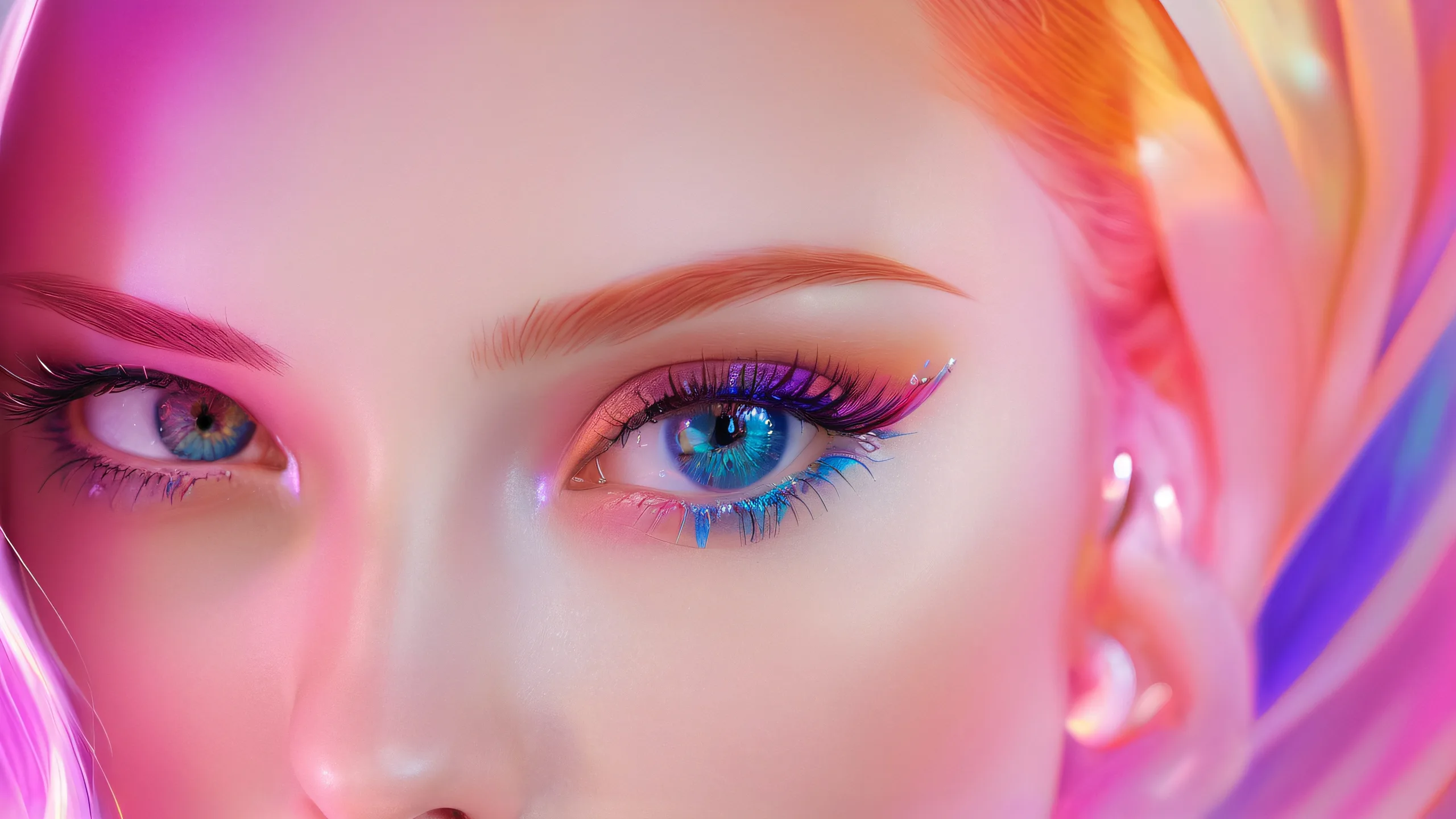 Breathtaking female-centered desktop wallpaper with pristine clarity and ethereal lighting for PC/ Desktop