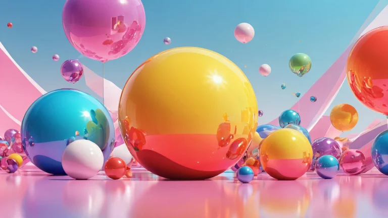 A stunning desktop wallpaper featuring a humorous satire of Pop Culture set against a pristine clean void, perfect for your Desktop/PC.