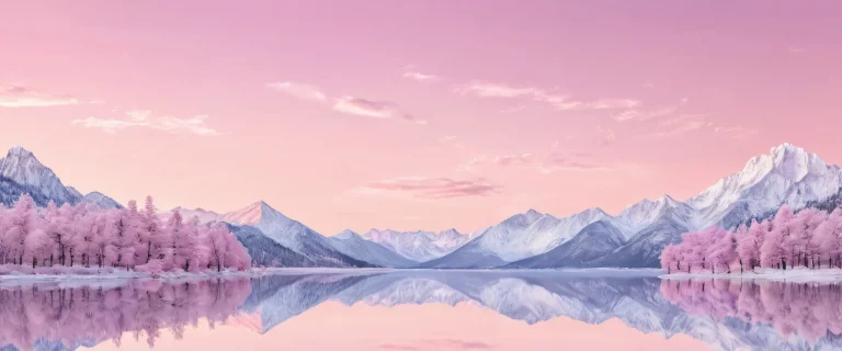 A beautifully rendered desktop wallpaper of a schoolgirl in a pristine pure void with a deep depth of field and ethereal lighting, perfect for use on Desktop/PC.