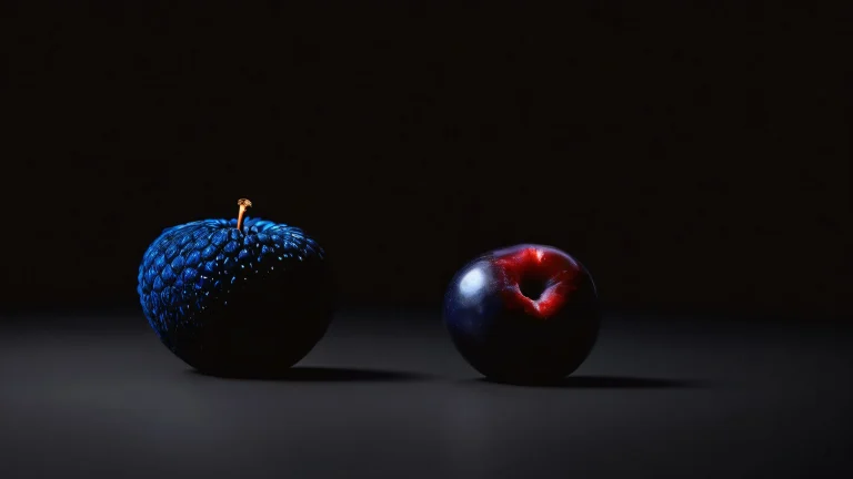 Centered figure amidst a vast, reine Leere, perfect for desktops and PCs.