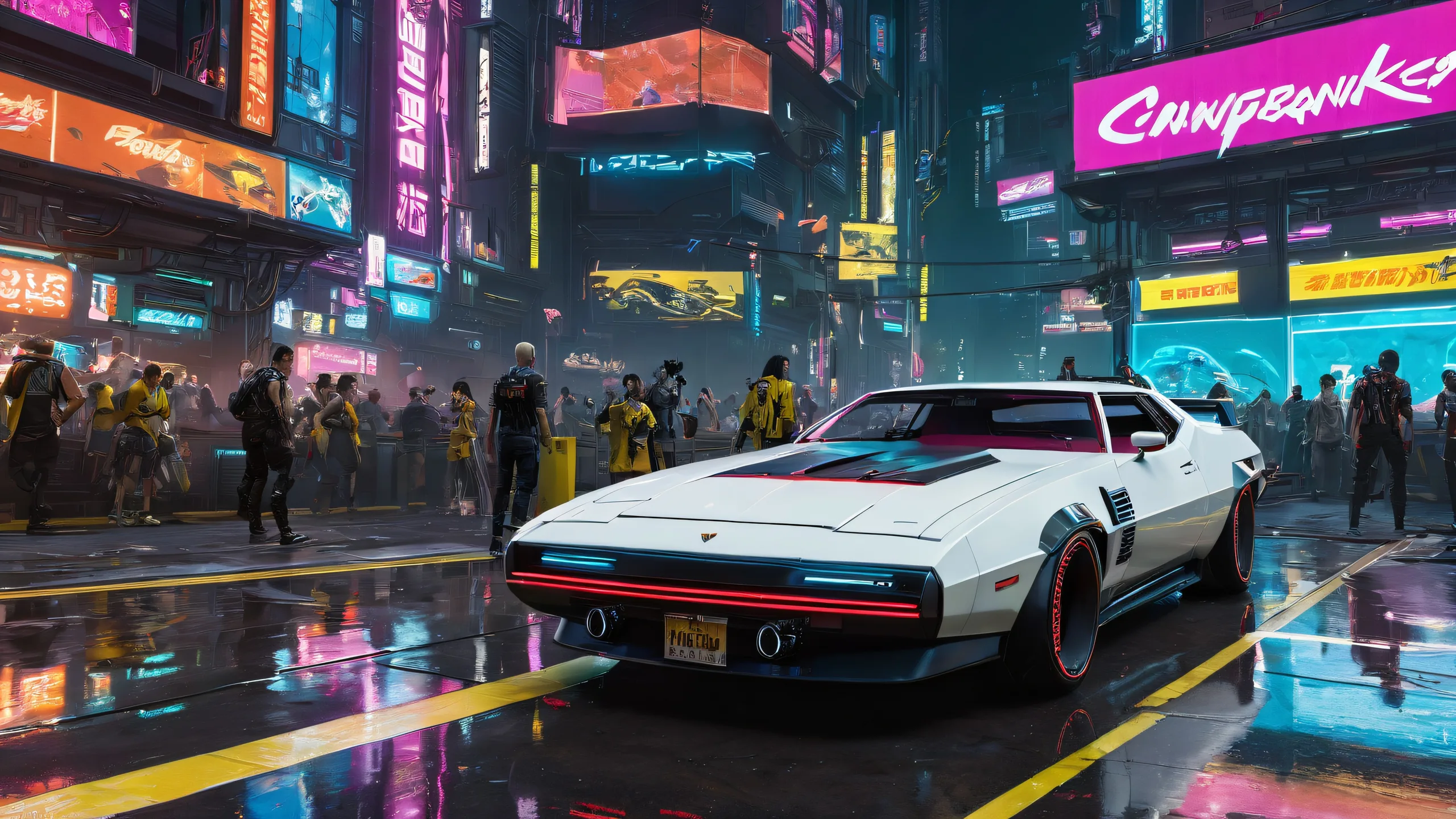 V in a vast pure void, perfect desktop image for PC or Desktop use.