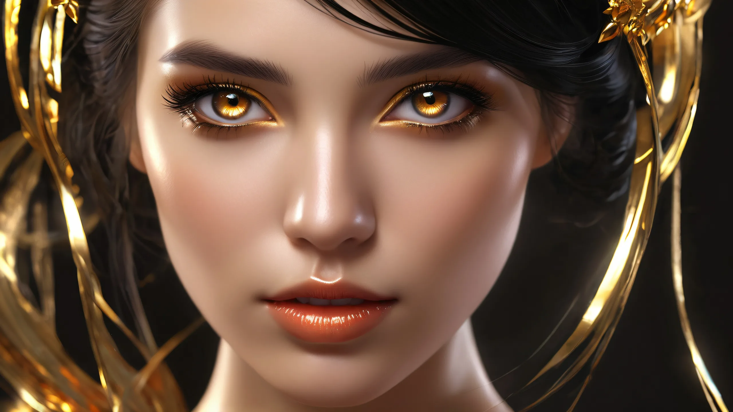 A breathtaking desktop image of a vast pure void with ethereal lighting and radiant colors for your PC or Desktop, showcasing award-winning digital art.