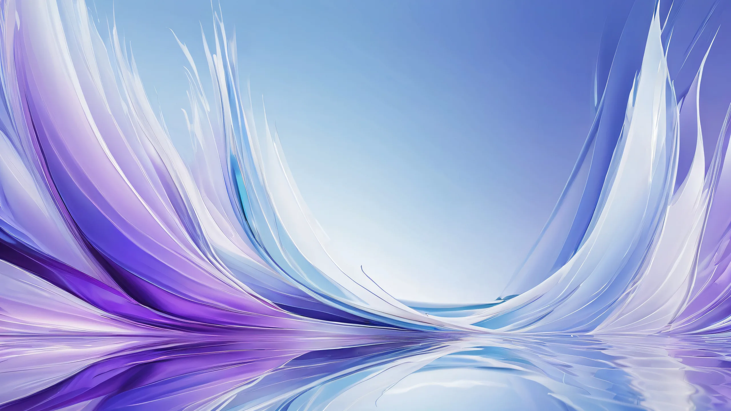 A breathtaking desktop wallpaper featuring a vast, pure void with ethereal lighting and detailed, textured surfaces. Suitable for Desktop/PC use.