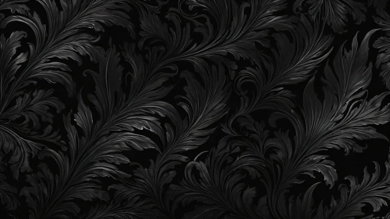 Desktop/PC background with surreal void landscape and striking contrast for a dark mode aesthetic.