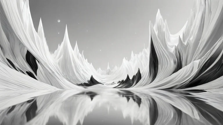 A breathtaking desktop wallpaper of a perfectly clean vast pure void, ideal for a Desktop/PC background.