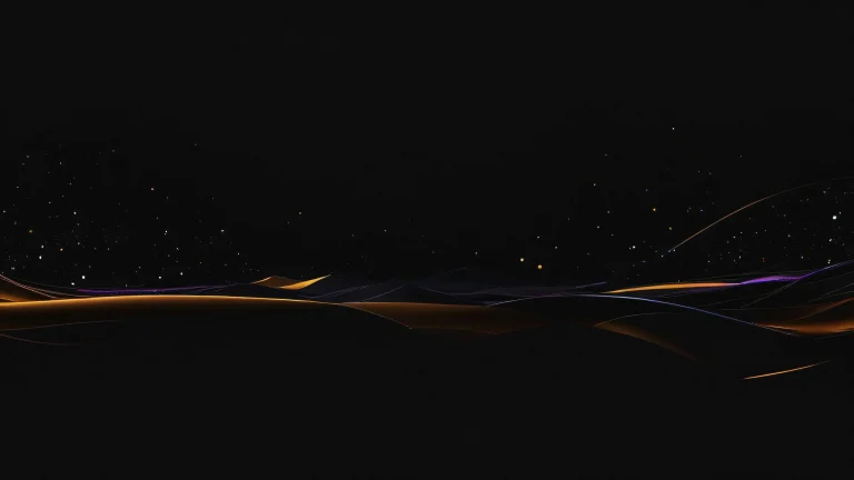 A breathtaking dark mode desktop wallpaper of a vast pure void for your PC or Desktop.