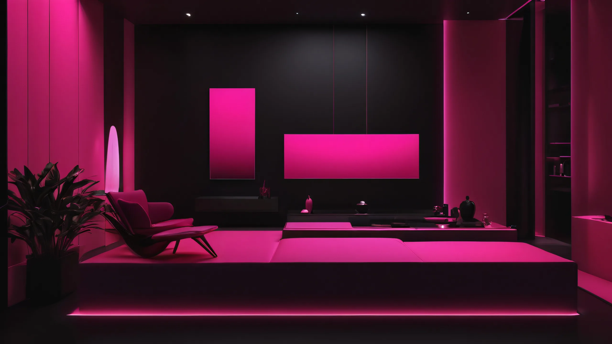 Ethereal Void Elegance 4K UHD WallpaperPerfekt für Ihren PC oder Desktop Breathtaking dark mode desktop background featuring a vast pure void with deep blacks and luminescent accents, perfect for your PC or Desktop.