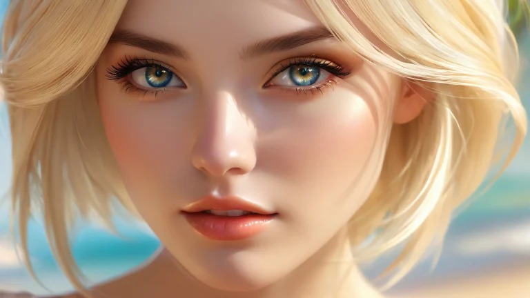 Breathtaking futuristic desktop scene featuring a vast pure void with radiant colors and ray-traced reflections for a stunning visual impact on Desktop/PC