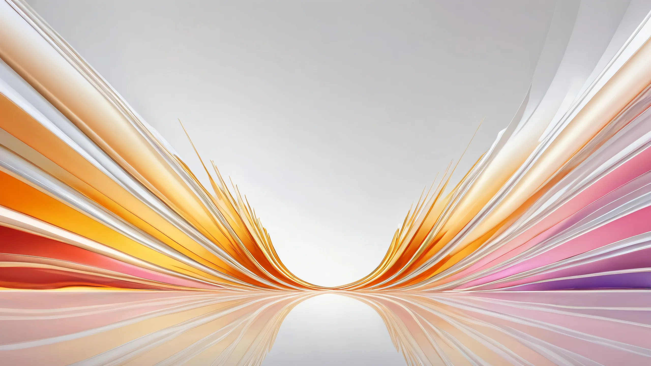 A beautifully rendered desktop wallpaper of a centered pure void on a neutral background with warm pops, perfect for your PC or Desktop.