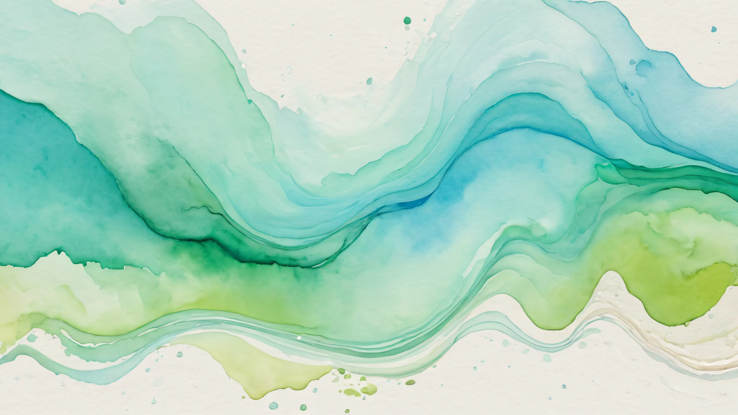 A stunning watercolor desktop wallpaper featuring a vast pure void on a Desktop/PC.