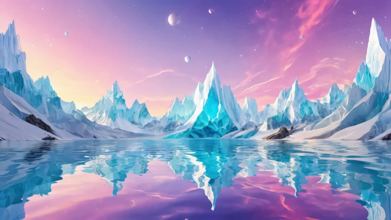 Stunning desktop wallpaper of a centered void on a Desktop/PC