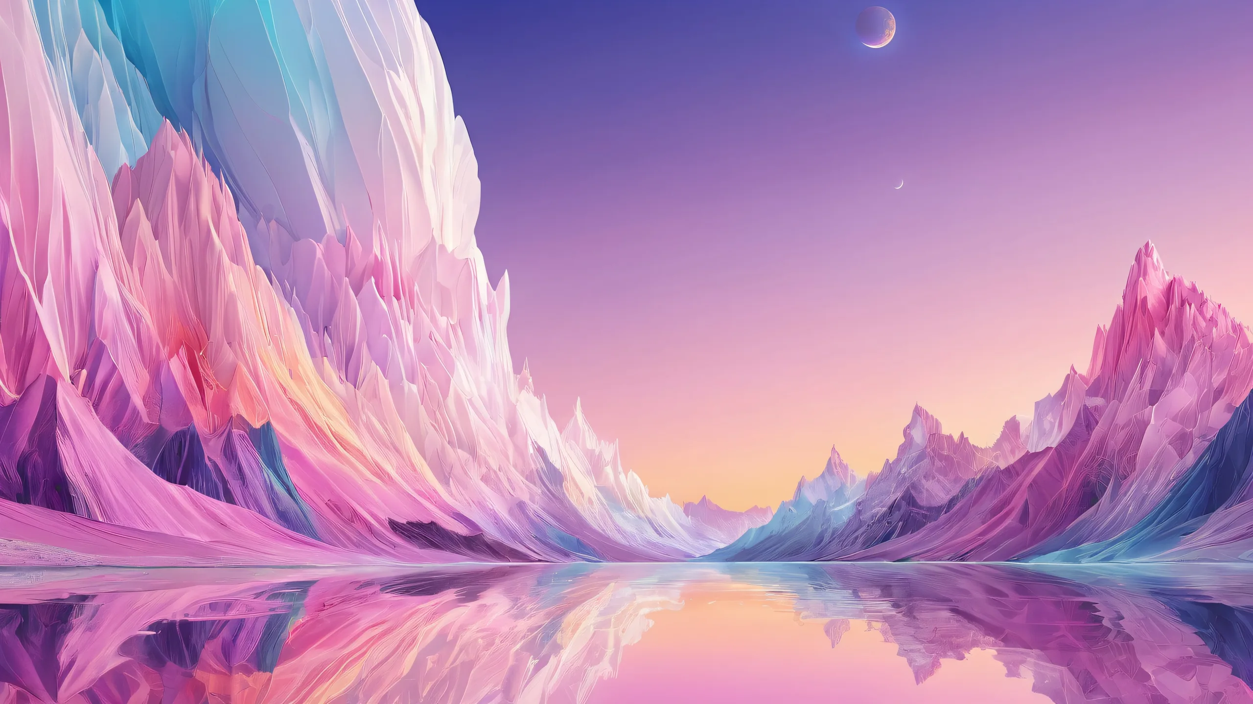 Ethereal Void Illumination Aesthetic PC Wallpaper Breathtaking desktop wallpaper of a pure void with ethereal lighting for Desktop/PC users
