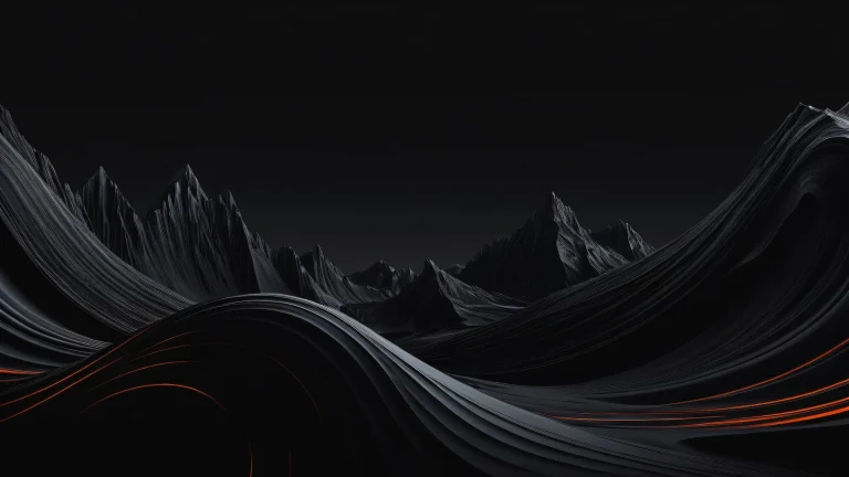 A breathtaking desktop wallpaper featuring a centered vast pure void, parfait pour votre PC ou ordinateur de bureau.