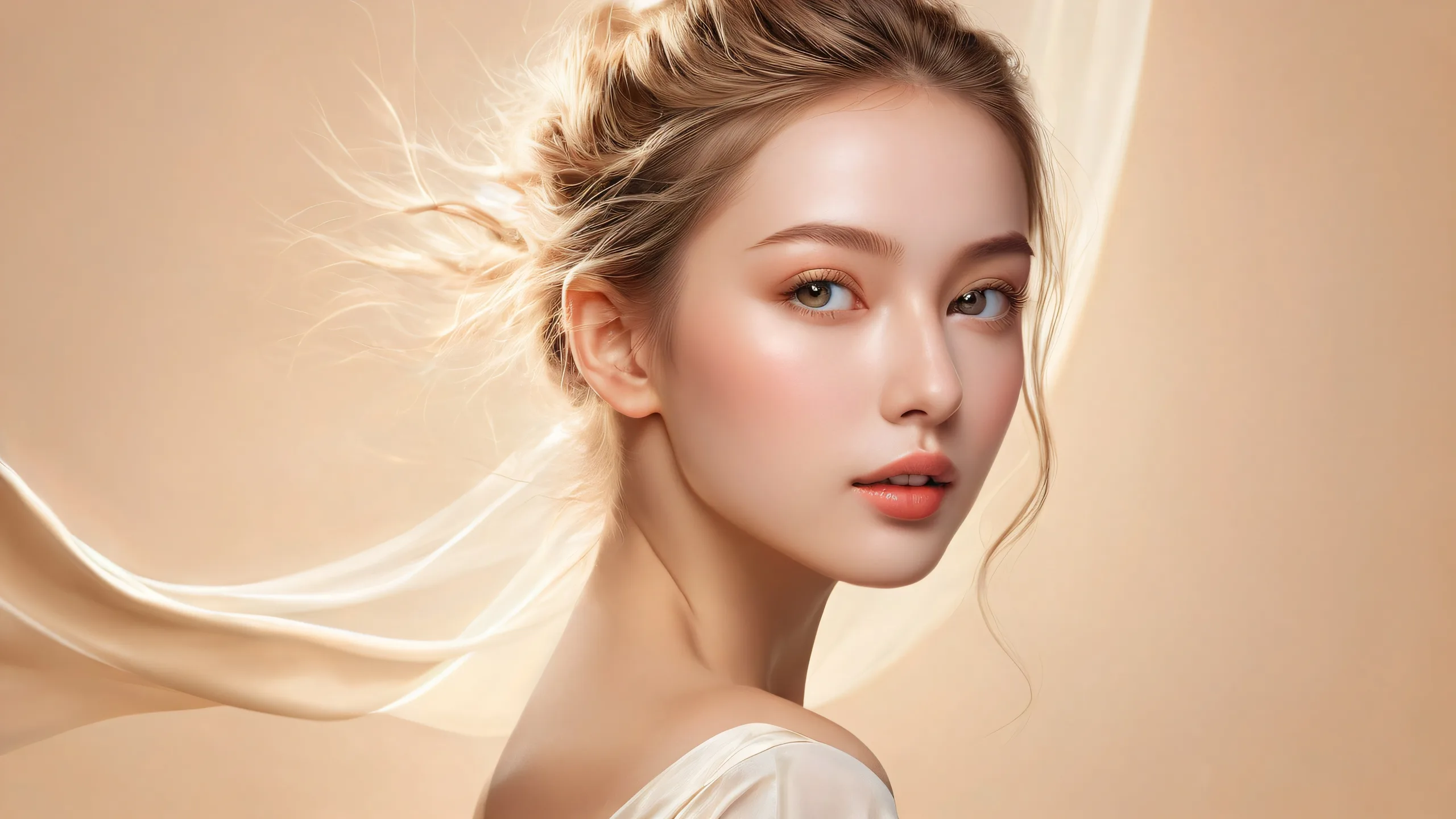 Ethereal Void Masterpiece 4K UHD Wallpaper Beautiful photorealistic desktop wallpaper of a vast pure void on a Desktop/PC.