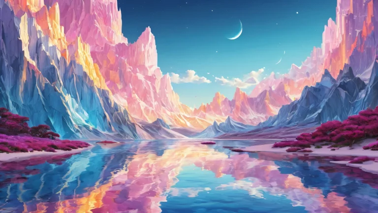 A pristine void desktop image for a PC or Desktop, featuring breathtaking depth of field and photorealistic details.